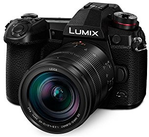 Panasonic Lumix DC-G9LEC-K Fotocamera Evil da 20,3 MP (20 FPS AFC RAW, stabilizzatore ottico a 5 assi, Live Mos, 4 K Ultra HD, Touch Screen) Kit con obiettivo LEICA 12-60 mm / F2.8-F4, Bluetooth, Nero