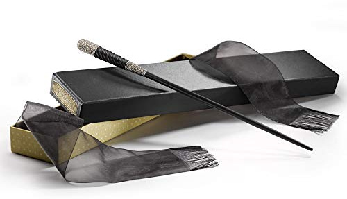 The Noble Collection Bacchetta Magica Leta Lestrange in Scatola da Collezione Prodotta Bacchetta Magica 38 cm in Scatola da Collezione per Bacchetta - Oggetti di Scena dal Film Animali Fantastici