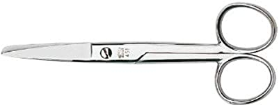 nippes Solingen professionelle Verbandschere mit grader Spitze | 13 cm | Entfernung von Verbänden | Geeignet für medizinische Einrichtungen und Erste-Hilfe-Kits | Sicheres Öffnen von Verbänden