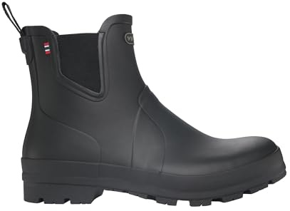 viking Bergen Bottes de pluie unisexes, Noir, 43 EU
