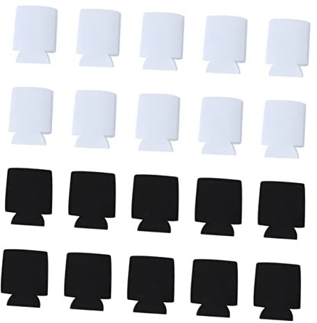 Happyyami 20 Pezzi stiramaniche siamese birra set di tazze termiche