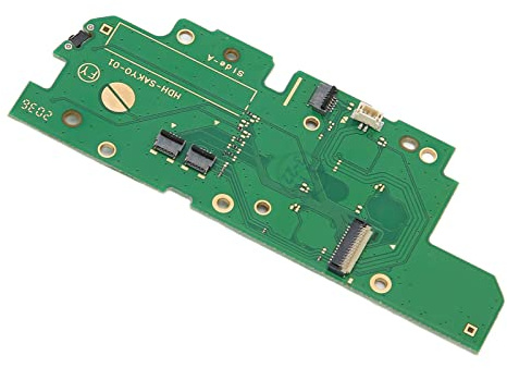 Tomvorks Switch Lite – Panneau de Boutons Latéraux Gauche, Résistant à la Corrosion, Remplacement pour Carte Mère