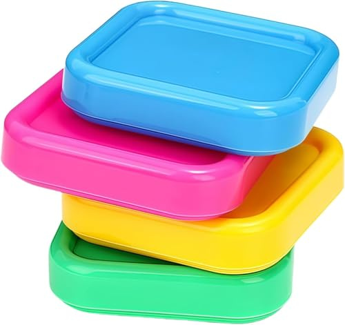 3 puntine magnetiche quadrate in plastica, anti-perdita, per riporre spille, aghi, per cucito, trapuntatura, progetti fai da te, puntaspilli, colore casuale