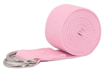Yogagurt Yoga-Gummiband, geeignet for Yoga-Ausrüstung, Pilates-Gummiband für Dehnübungen(Pink)