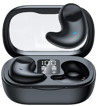 Bluetooth Kopfhörer,Sleep Earbuds,Bluetooth 5.4 Ohrhörer zum Schlafen mit passiver Geräuschmaskierung,Bequemes flaches Design,Wireless Stereo Sound IPX7 Wasserdicht Ohrhöre for iOS Samsung Android