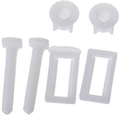 1 Pair Toilet Seat Hinge Bolts Screw Fixing Fitting Kit Toilet Seat Repair Tool