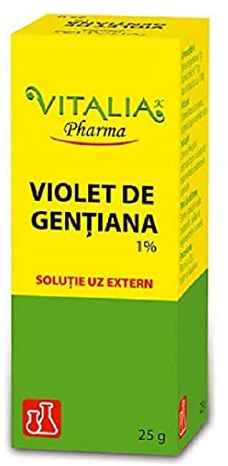 Gentian Violet 1% Gránulo, by Vitalia Pharma, 1 x 25 g