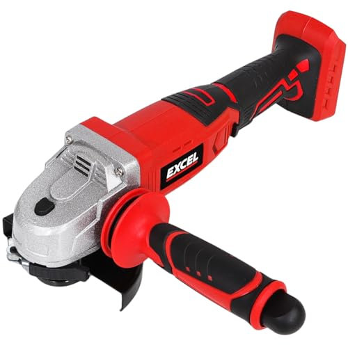 Excel 18V Cordless Angle Grinder 115mm Body Only EXL555B Battery & Charger Not Included