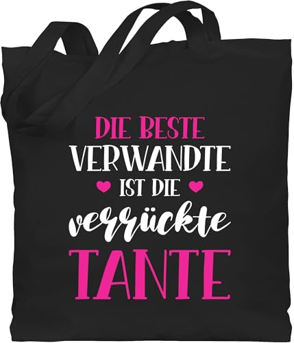 Shirtracer - Baumwolltasche - - Taschen - Die beste Verwandte ist die verrückte Tante