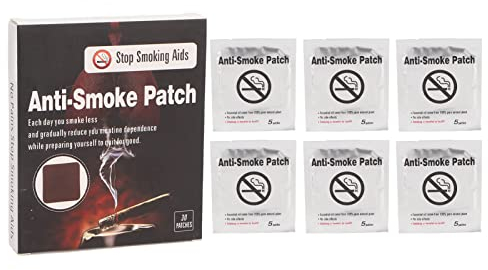 30 Stück Stop Smoking Aid Patch, Rauchstopp Aufkleber für die Gesundheit, Sicherheits Kräuterextrakt, Rauchstopp Aufkleber, Entwickeln Sie Gesunde und Nichtrauchergewohnheiten