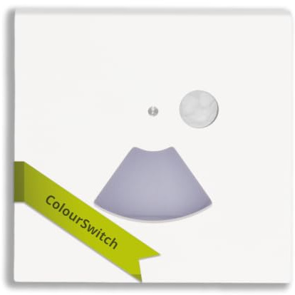 INNOVATE LED Einbaustrahler 230V Sensor Eckig-Kegel ColourSwitch Weiß | LED Strahler mit Bewegungsmelder Master/Slave Wandleuchte Innen I Lampe mit Bewegungsmelder Innen Indirekte Beleuchtung