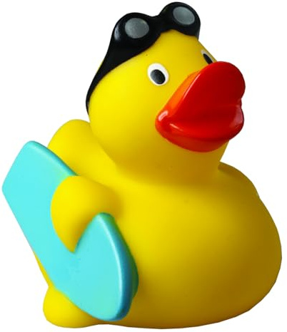 Surfer - Sportente - Quietscheente - Badeente - ca. 8 cm gross