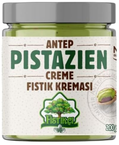 20 unidades de crema de pistacho turco Anthap con 30% de pistacho, sin aceite de palma, 200 gramos