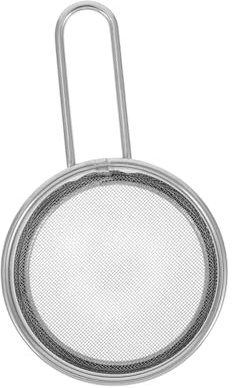 BUGUUYO Flour Sifter for Baking Fine Mesh Strainer Stainless Steel Kitchen Sifter for Sugar Shaker Powder Sieve for Bread Baking