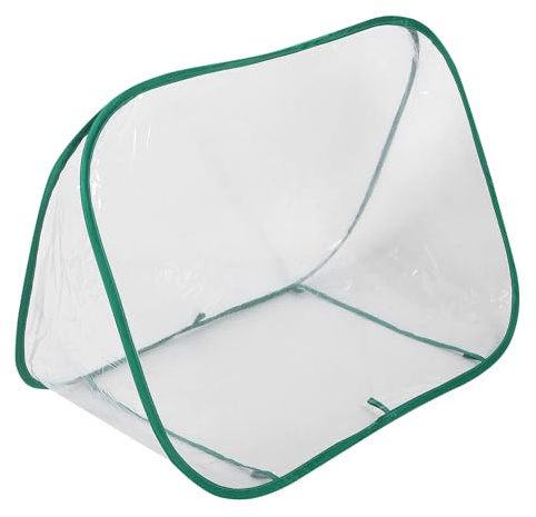 UPKOCH Kleines Botanisches Gewächshaus Tragbares Blumenzelt Aus PVC Faltbares Mini-gewächshaus Für Sukkulenten Transparente Pflanzenabdeckung Mit Einfacher Montage