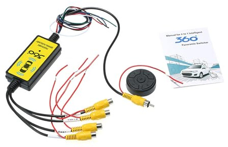 Waterproof Wide Angles Converter Camera Adapter With High Resolution Imaging & Weatherproof For Long Lasting Vehicle Use Easy Installation Guide