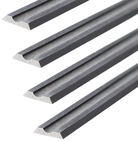 4 PCT TCT Carbide Planer Blades 82x5.5x1.1 mm for Black & Decker Planer B & D Electric Blade DN713 / KW713