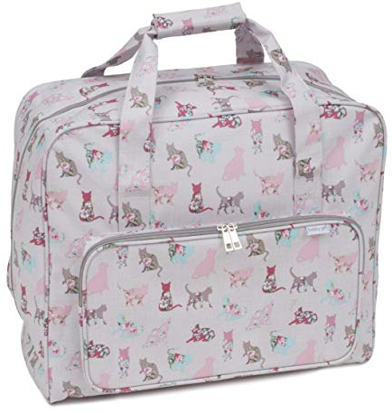 Hobby Gift MR4660 94 Bedruckte Nähmaschinentasche, Cats, 20 x 43 x 37cm, Katzen