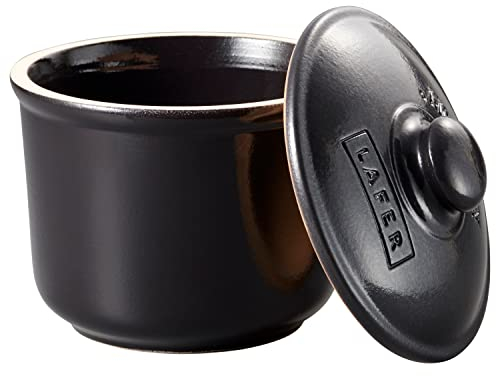 Romertopf BBQ Schmortopf Midi mit Deckel 0,6l, Ø 12,5cm