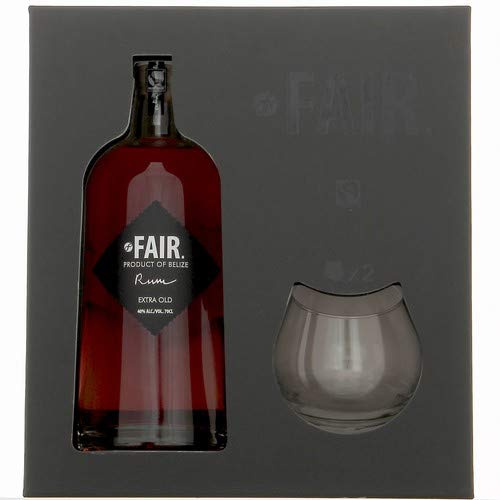 FAIR Rum Belize XO en coffret 2 verres 40°