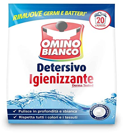Omino Bianco, Detergente en polvo higienizante, 20 lavados
