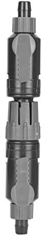 Aquarium Wasserregelventil Aquarium Schlauch Schnellspanner Doppelhahn Wasserdurchflussregelventil Rohrverbinder(K 16/22mm)