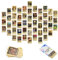 50Pcs Movie Poster Wall Collage Kit,Vintage Picture Room Decor Art Posters 4x6 inch for Teens and Young Adults (Movies), Bedroom