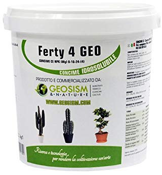 Ferty 4, NPK (Mg) 8-16-24 + (2) + microéléments (1 kg), engrais en poudre soluble dans l'eau pour plantes et fleurs