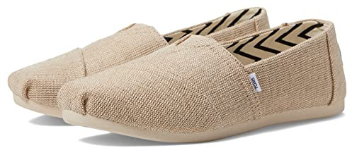 TOMS Alpargata Heritage Canvas Semelle de mocassin Femme, Natural Undyed, 40 EU