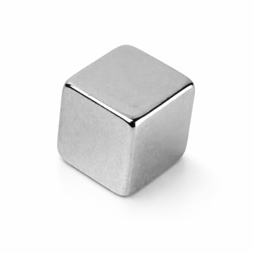 STRONG MAGNETS Neodym Würfel-Magnet - Extra stark - 20 Stück - 5mm x 5mm x 5mm - Für Magnettafel, Kühlschrank, Whiteboard, Pinnwand, Büro