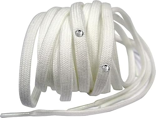 L'Estel Skates - Edea - Strass laces for figure skating Edea, white, 280/42