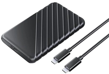 HUANGING Scatola di recinzione USB 3.0 Adattatore USB 2.5 pollici Alloggiamento esterno Hard Drive Box per PC Computer