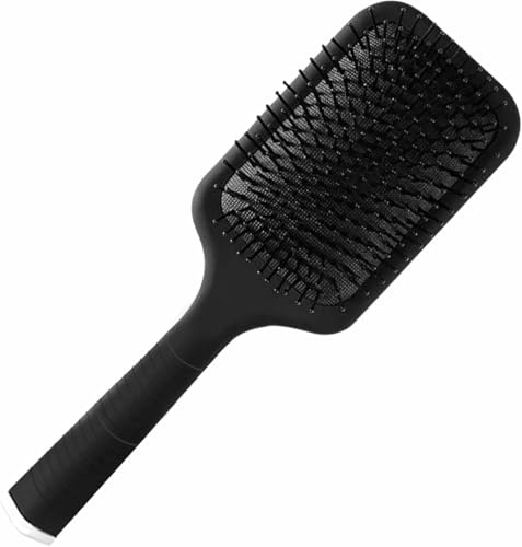 Paddle Hair Brush for Women Professional Hairbrush for Blow Drying Easy Grip Handle Detangle and Straightening Brush for Wet or Dry Long Thick Thin Curly or Natural Hair Salon Styling Brush