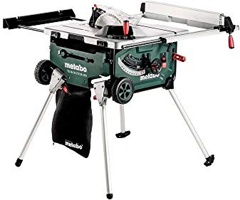 METABO 613025810 - Sierra de mesa de precisión a batería TS 36-18 LTX BL 254 (18V 4x LiHD 8,0Ah 2x ASC Ultra)