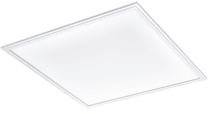 EGLO connect.z Smart-Home LED Panel Salobrena-Z, L x B 59,5 cm, ZigBee | App und Sprachsteuerung Alexa, Lichtfarbe einstellbar (warmweiß-kaltweiß), dimmbar, Alu Deckenlampe weiß