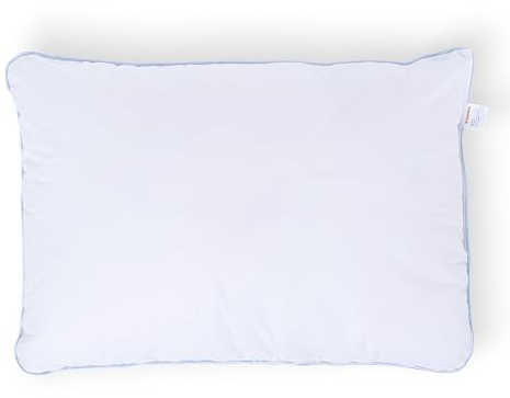 Kopfkissen 40x60 für Kinder - Kinderkopfkissen mit Baumwollbezug & Waschbar bis 60°C & höhenverstellbar - Hochwertige Daunenalternative Füllung, Oeko-Tex Zertifiziert, Kissen Kinder