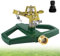Irrigatore per prato con base in metallo, irrigazione da giardino, 360 rotante, irrigatore per prati (oro)