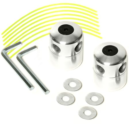 Samos® Cabezal Desbrozadora Universal Profesional 2 en 1 con Cadenas Metálicas – Accesorio de Repuesto Compatible con Desbrozadoras Kawasaki Stihl Husqvarna – Recambio Duradero Cortar Hierba y Maleza