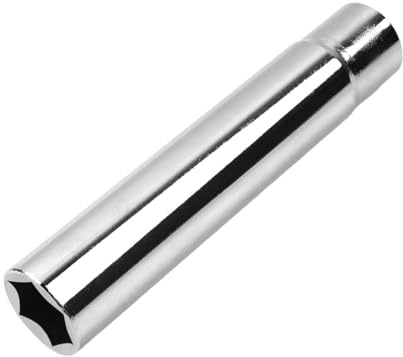 CasaNexa Llave para Tuercas de Orejeta de Púas Universal - Herramienta de Reemplazo Práctica para Llaves de Cruceta- Plata de 6 Estrías