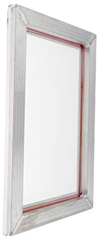 B Baosity Siebdruckrahmen Siebdruckgewebe Rahmen Bildschirm für Siebdruckfabrik, aus Aluminium - 31 x 43 cm, 90 t