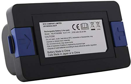 Rowenta Batería 900866 Robot Explorer 20 40 60 Smart Force RR68 RR69 RR72 RR74