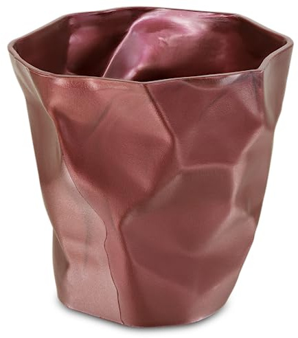 Essey Pen Pen Stiftehalter – Design Stiftebecher & Schreibtisch Organizer aus Polyethylen, Stifteköcher für Büro & Home Office, lila, 9,5 x 9,5 x 10 cm