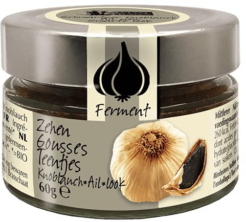 Amanprana Bio Schwarzer Knoblauch Zehen 1er Glas (1 x 60g)