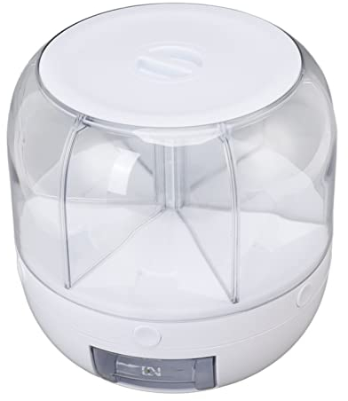 Körner-Aufbewahrungsbox, Reisspender, Drehbar, 6 Fächer für den Laden