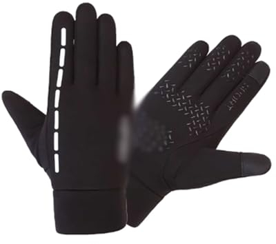 Winterhandschuhe 1 Paar Damen Herren Handschuhe Thermo-Winddichte Fäustlinge Kalte Anti-Rutsch-Handschuhe für Golfen Angeln Schießen Workout Training Sport Thermohandschuhe