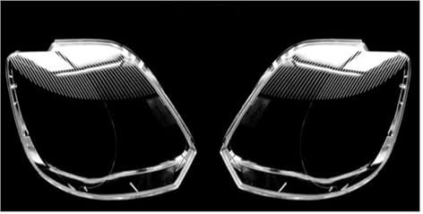 Scheinwerferglas Für VW Für Golf 6 Für Plus 2009-2013 Auto Front Scheinwerfer Abdeckung Scheinwerfer Transparent Lampenschirm Scheinwerfer Objektiv Abdeckung (Size : Left and Right)