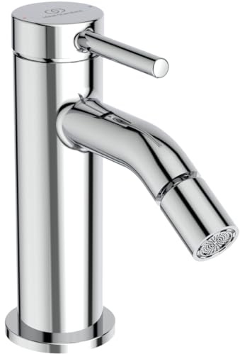 Ideal Standard Ceraline Nuovo rubinetto bidet senza scarico – Rubinetto monocomando a risparmio idrico cromato