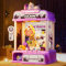 CWLAKON Claw Machine for Kids, Candy Grabber Machine, Mini Vending Machine, Sweet Dispenser Grab Machine Arcade Games for Girls Boys Christmas Birthday Gift