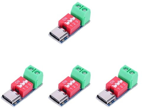 Colcolo Carte Adaptateur USB C PD, Module d'alimentation de Chargeur Haute Vitesse, Carte de USB C PD, Protection Contre Les surtensions