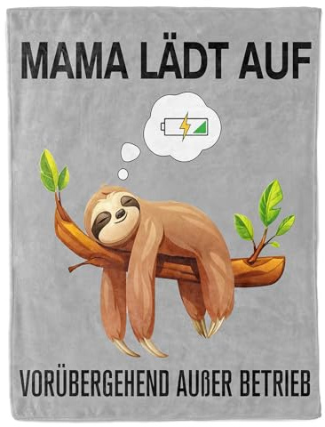 CadeauJoie Geschenke für Mama, Kuscheldecke Mama Geschenk Geburtstag | Geburtstagsgeschenk für Mama, Geschenk für Mama zum Geburtstag Weihnachten Muttertag Valentinstag Weihnachtsgeschenke